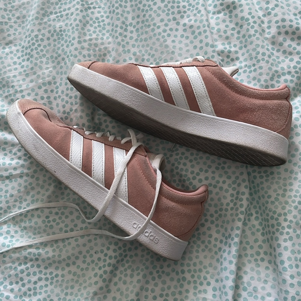 Pink Adidas Sneakers!  Women’s size 8.5
